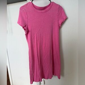American Eagle Outfitters Hot Pink T-shirt Dress🩷
